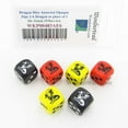 thumbnail image 1 of Dragon Dice D6 Assorted Colors Opaque 16mm (5/8in) Set of 6 Wondertrail, 1 of 1