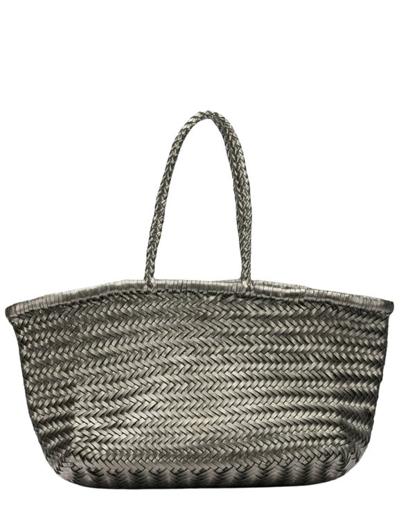 Bamboo Triple Jump Leather Tote