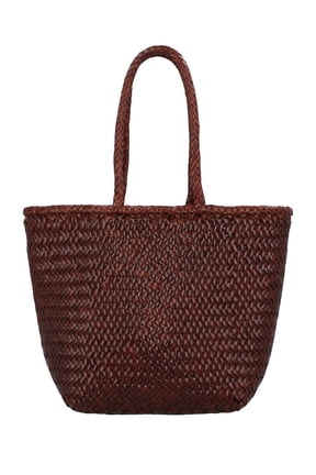Grace Basket Small Leather Top Handle Bag