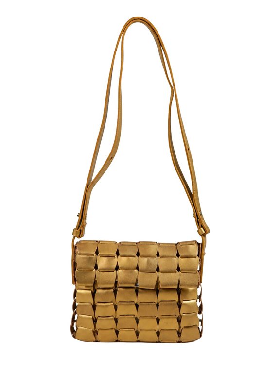 Link Pochette Leather Tote