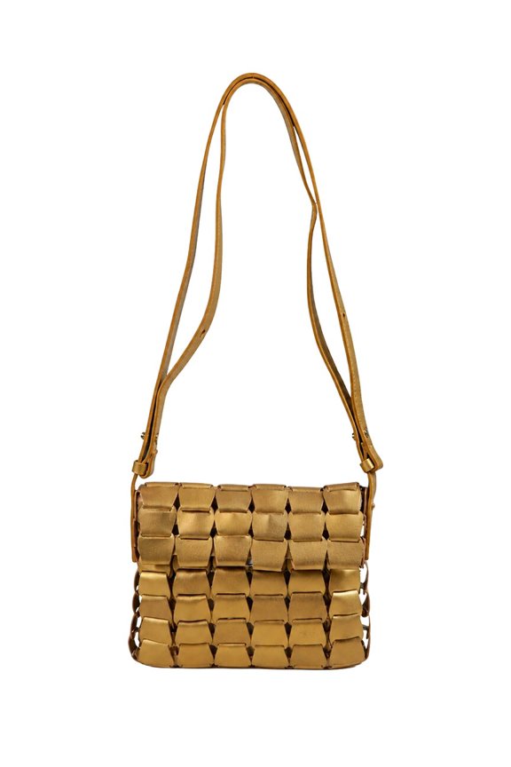 Link Pochette Leather Tote