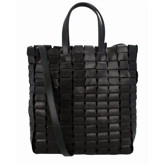 Dragon Diffusion Link Tote Leather Tote, Black
