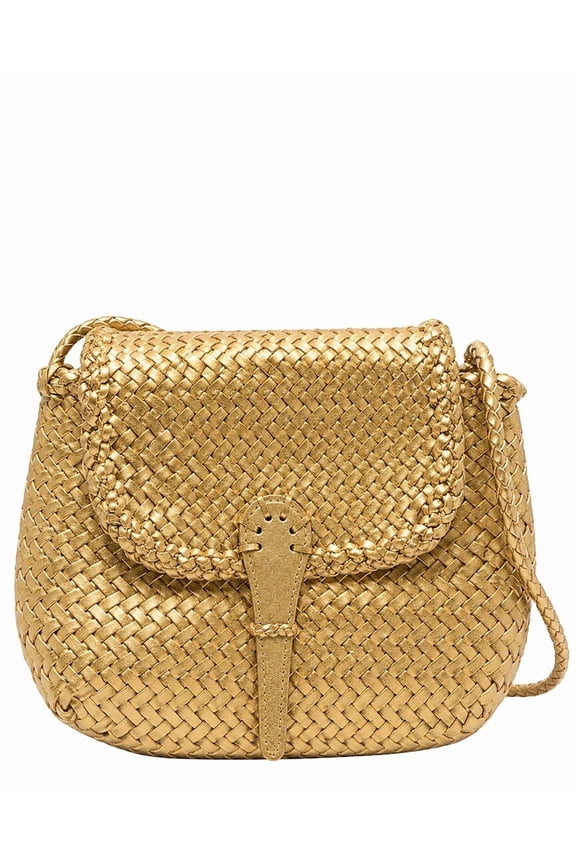 Mini City Bag Leather Tote, Grey