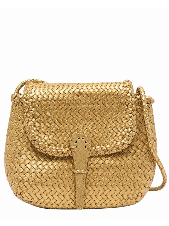 Mini City Bag Leather Tote, Grey
