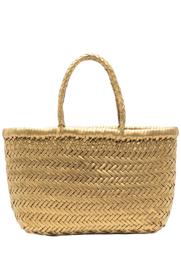 Mini Flat Gora Leather Tote