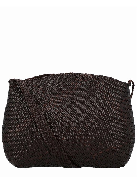 Santa Marta Leather Crossbody, Brown