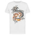 thumbnail image 1 of Dragon Doodle Sketch Art T-Shirt Men -Image by Shutterstock, Male Medium, 1 of 2