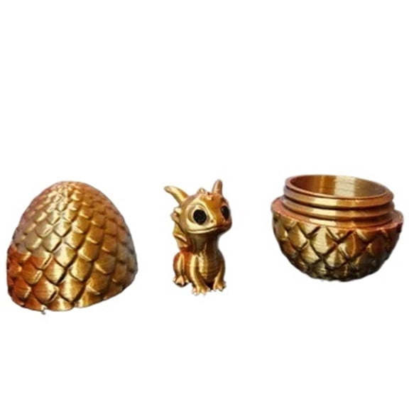 Dragon Egg Fantasy Magic Collectible Decor Tabletop Decoration Figurine 3D Printed