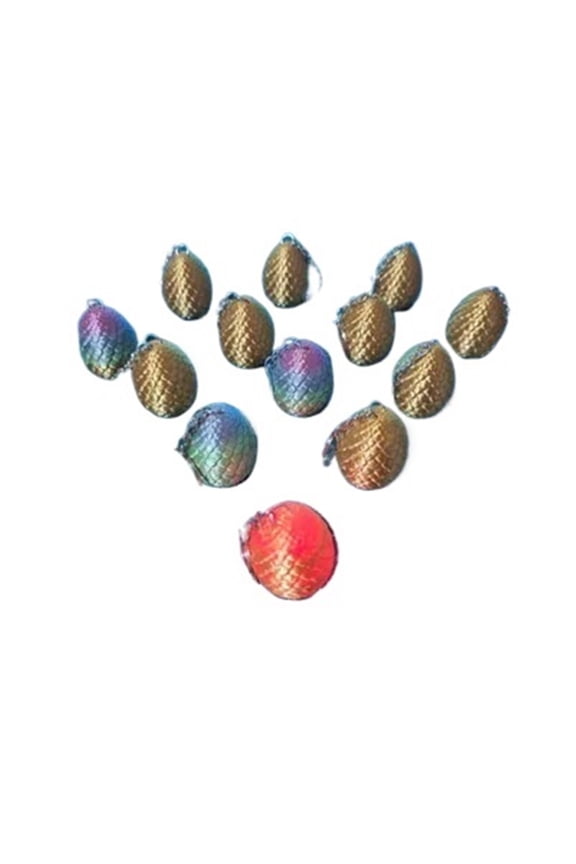 Dragon Egg Keychain Fantasy Magic Collectible Decor Tabletop Decoration Figurine 3D Printed