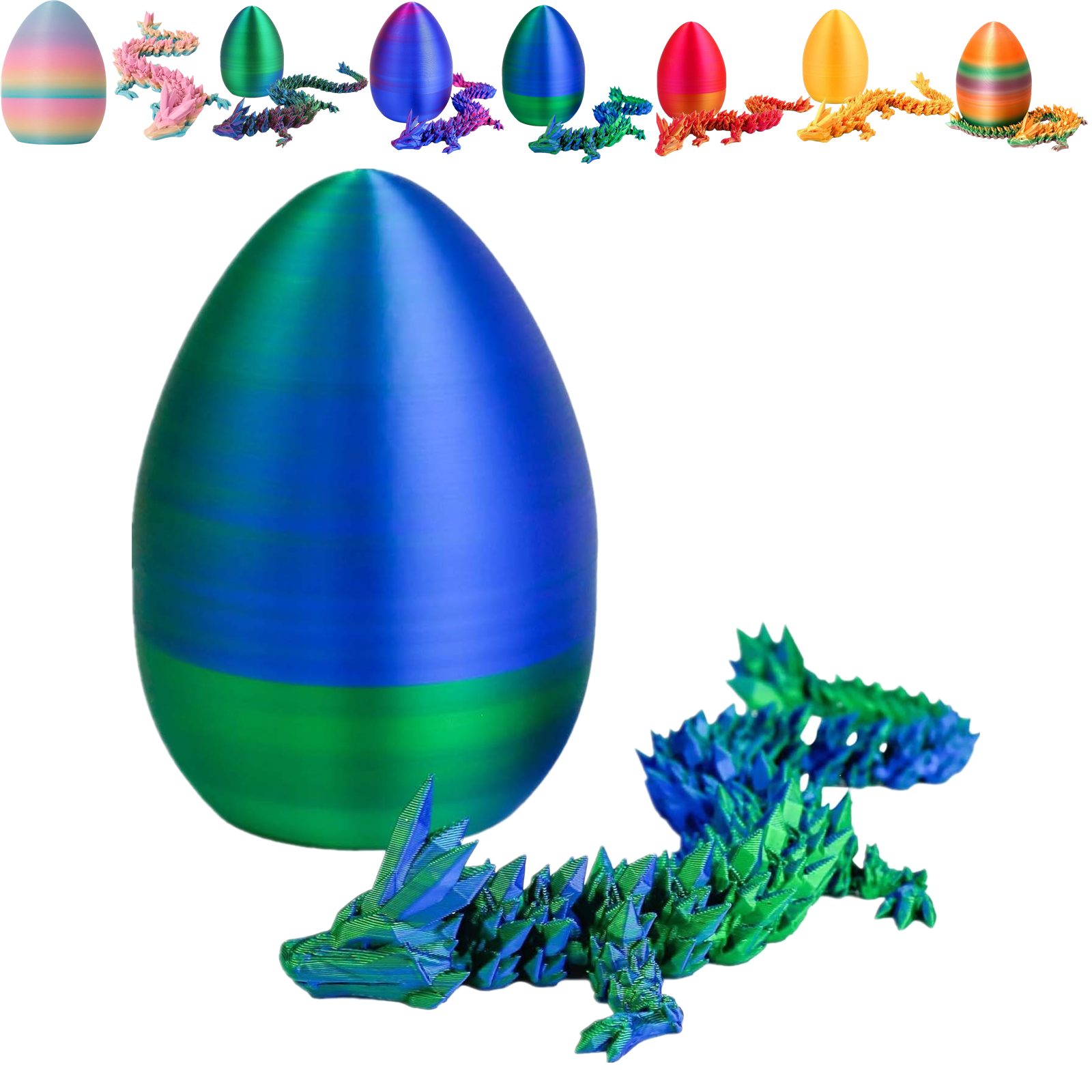 Dragon Eggs 3D Printed Dragon Egg With Articulated Dragon Inside Toys Dragon eggs 3d printed dragon egg with articulated dragon inside toys