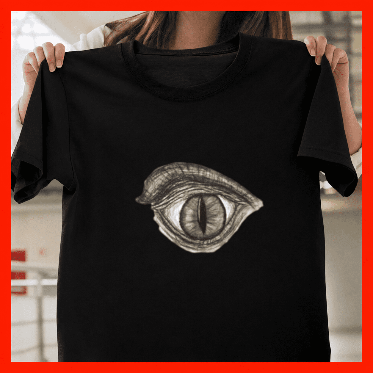 Dragon Eye High Color Slit Pupil Scaled Wyrm Mystical Gaze Vision ...