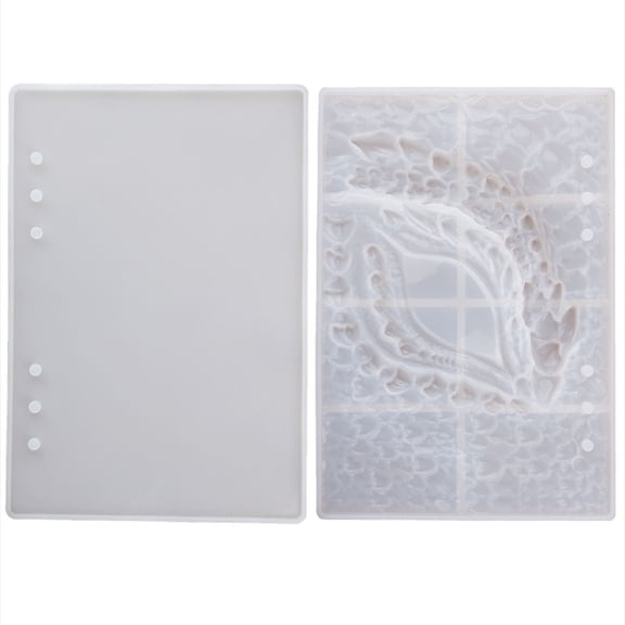 Dragon Eye Notebook Cover Epoxy Resin Casting Mold DIY Silicone Book for Case Mo