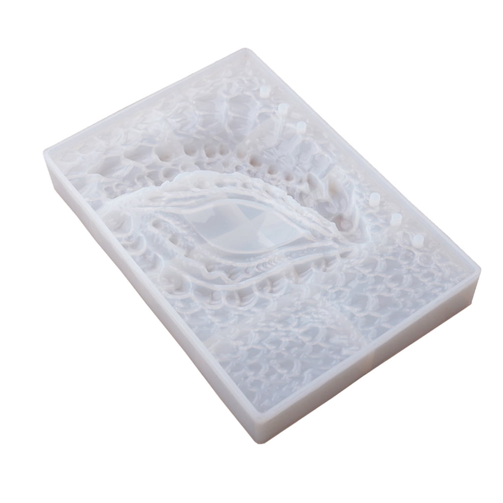 Dragon Eye Notebook Cover Epoxy Resin Casting Mold Silicone Book for Case Mo