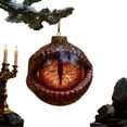 thumbnail image 1 of Dragon Eye Ornament under $5! Cagogo Dragon Eye Christmas Ornament, Medieval Fantasy Themed Holiday Decor, Acrylic Dragon Eye Pendant with String, Gothic Christmas Tree Decoration for Collectors, 1 of 2