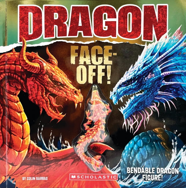 Dragon Face-Off! (Face-Off Book with Dragon Fidget Toy), (Paperback)
