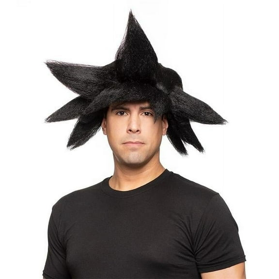 Dragon Fighter Wig, Black