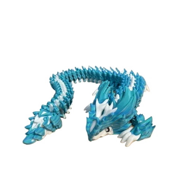 Dragon Figurine Mythical Fantasy Collectible Decorative Statue Home Decoration 3D Printed