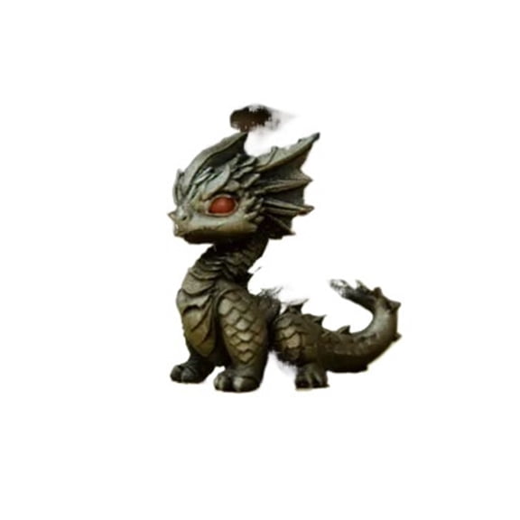 Dragon Figurine Mythical Fantasy Collectible Decorative Statue Home Decoration 3D Printed