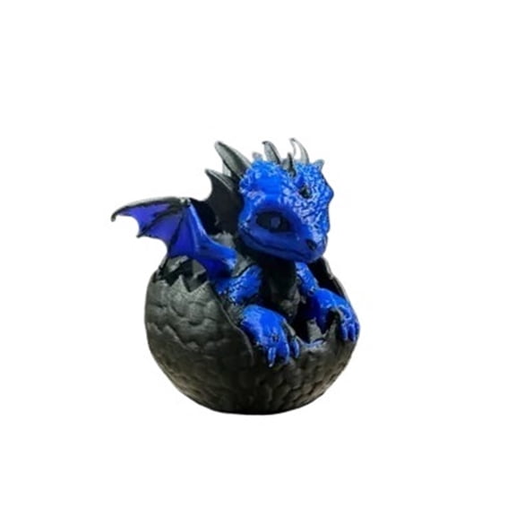Dragon Figurine Mythical Fantasy Collectible Decorative Statue Home Decoration 3D Printed