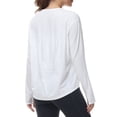 thumbnail image 1 of Dragon Fit Long Sleeve Workout Shirts for Women Back Loose Fit Running Tee Tops with Thumb Hole, 1 of 6