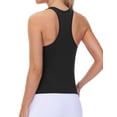 thumbnail image 1 of Dragon Fit Racerback Workout Tank Tops for Women Slim Fit Sleeveless Basic Athletic Running Yoga Shirts, 1 of 6