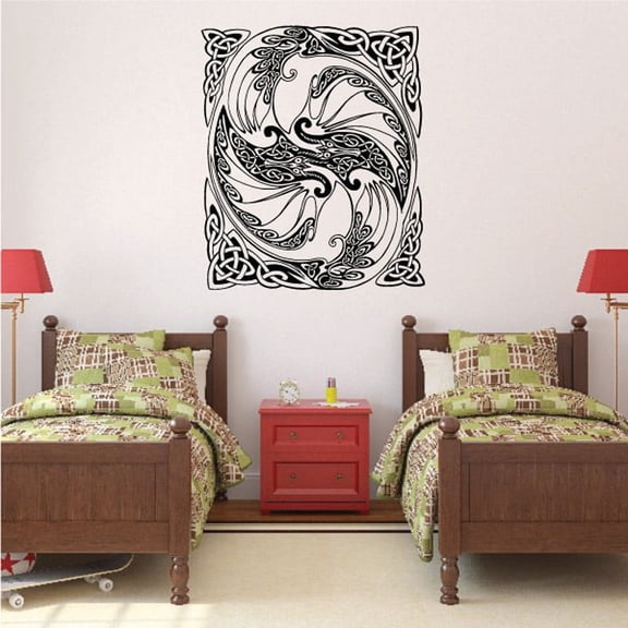 Dragon Flight Path Decal - 36 Inches