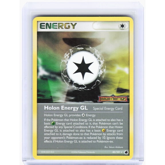 Dragon Frontiers Holon Energy GL Reverse Holo Rare (Lightly Played) #85/101