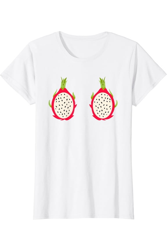 Dragon Fruit Bra Boobs Bra Titties Boobies Tits Breast T-Shirt