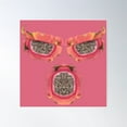 thumbnail image 1 of Dragon Fruit Face Poster Wall Art, Modern Wall Decor For Living Room Bedroom, 24x24 UNFRAMED, 1 of 3