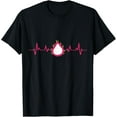 thumbnail image 1 of Dragon Fruit Heartbeat Tropcal Fruit Funny Dragon Fruit T-Shirt, 1 of 4