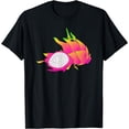 thumbnail image 1 of Dragon Fruit Pitaya Tropical Fruit T-shirt, 1 of 4