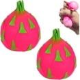 thumbnail image 1 of Dragon Fruit Squishy, 4.3in Squishy Dragon Fruitrealistic Soft Jumbo for Adults, Desk Decor& Birthday Gift, 1 of 5