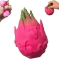 thumbnail image 1 of Dragon Fruit Squishy, Realistic Squeeze Dragonfruit, Slow Rising, Rebounding Sensory, Giant Dragonfruit Squishy Jumbo, 1 of 7