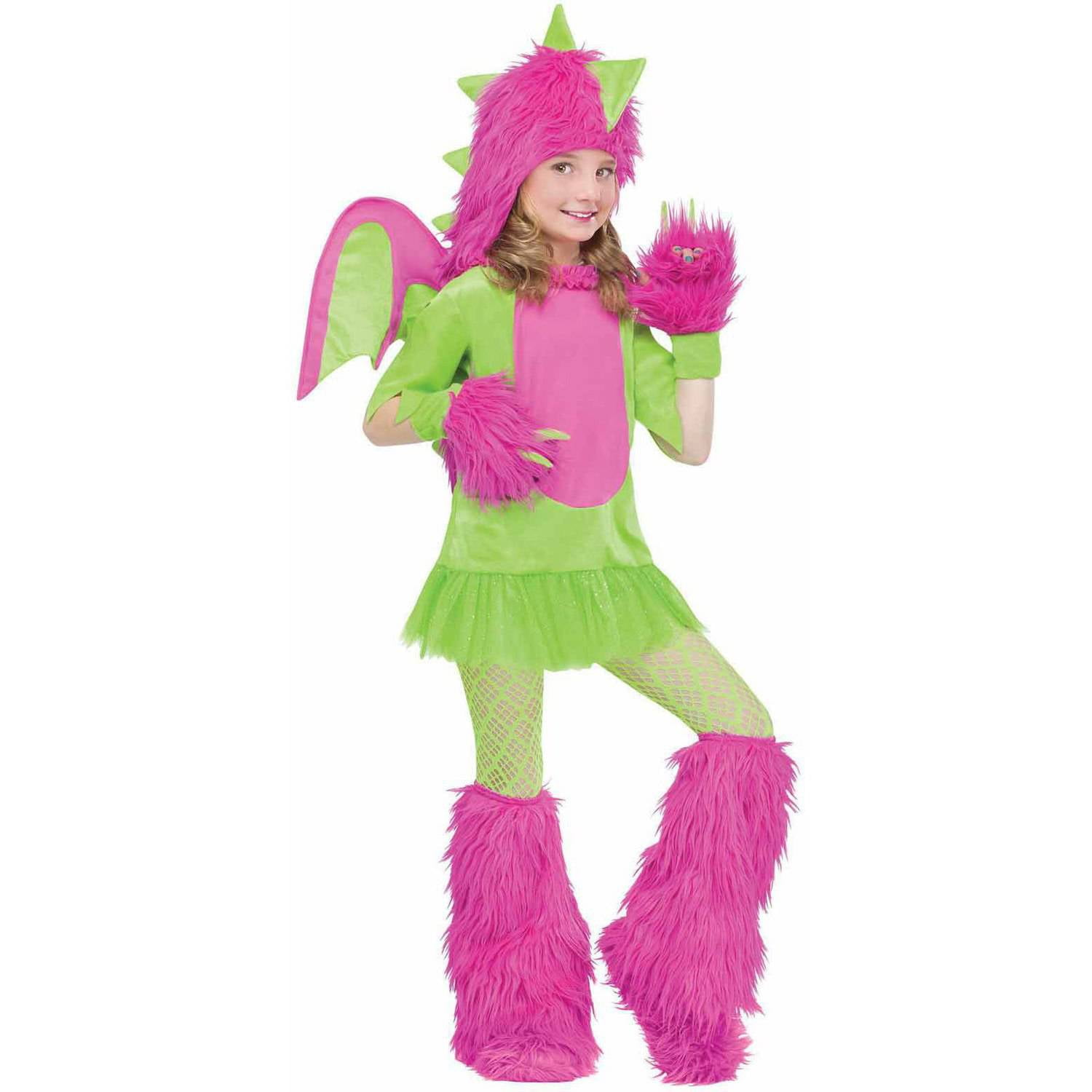 Dragon Girls' Child Halloween Costume - Walmart.com