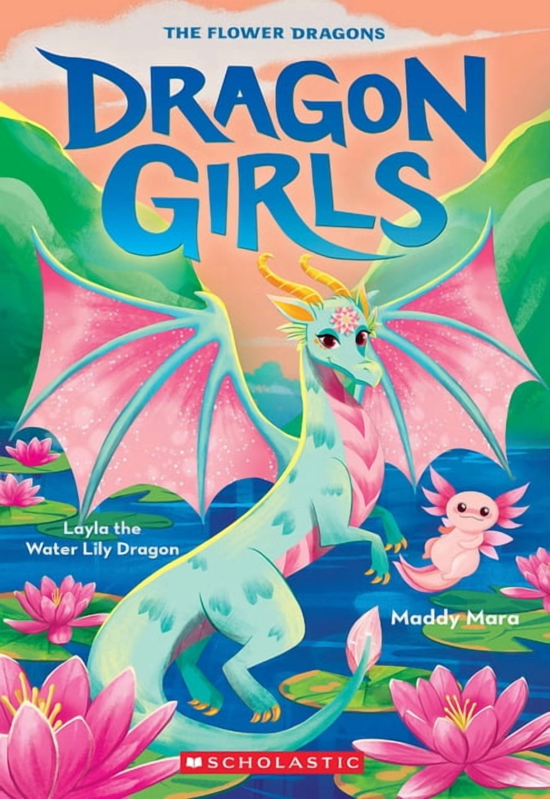 Dragon Girls Layla the Water Lily Dragon (Dragon Girls #21): Volume 21, (Paperback)
