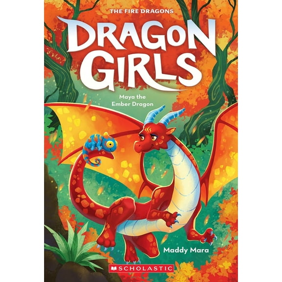 Dragon Girls Maya the Ember Dragon (Dragon Girls #18), (Paperback)