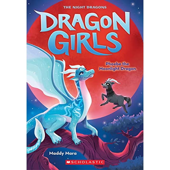 Pre-Owned Phoebe the Moonlight Dragon (Dragon Girls #8): Volume 8 (Paperback) 1338846604 9781338846607