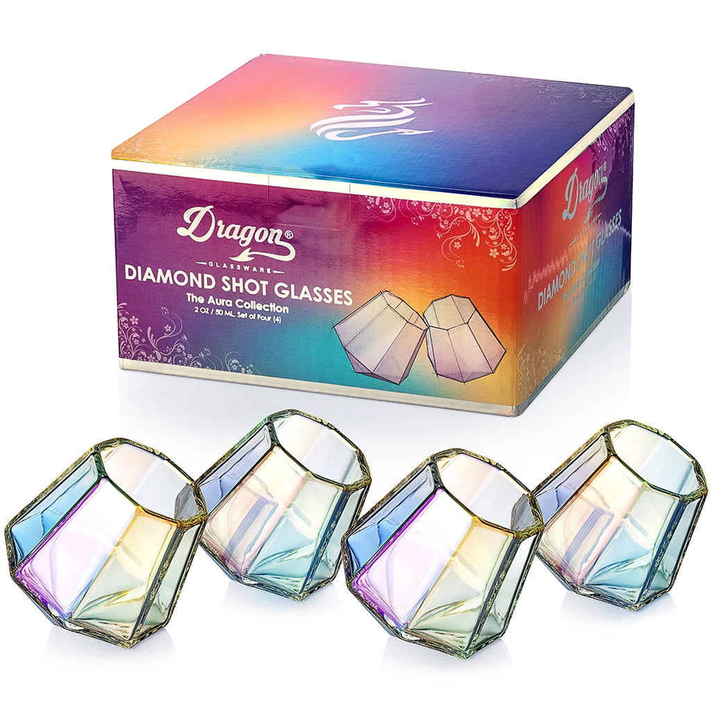 Dragon Glassware Diamond Shot Glass - Thumbnail 3