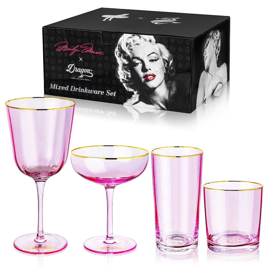 Marilyn Monroe Mixed Drinkware Set - Thumbnail 3