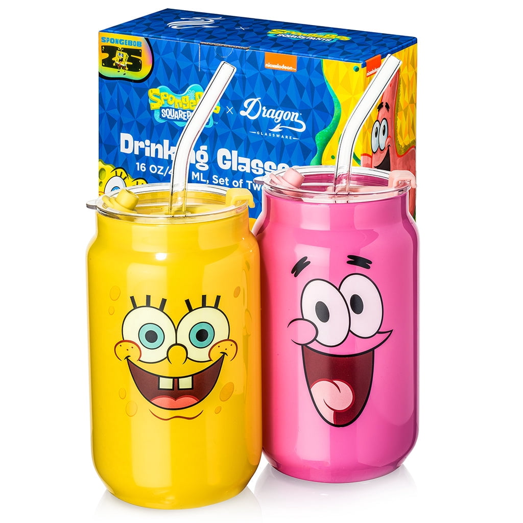 Dragon Glassware SpongeBob SquarePants Drinking Glasses - Thumbnail 2