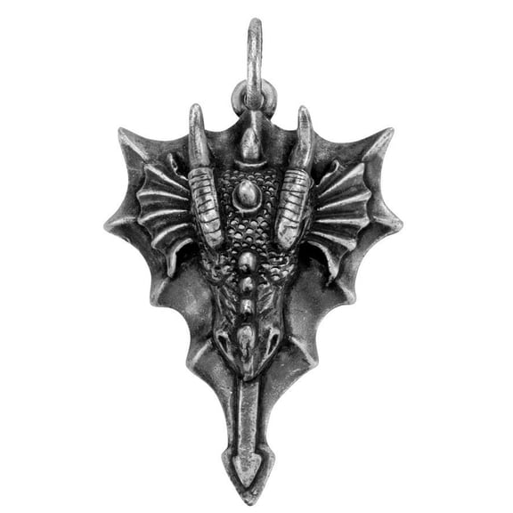 Dragon Head Pendant - Collectible Medallion Necklace Accessory Jewelry