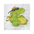 thumbnail image 1 of Dragon Head Scarf, Funny Dino Cartoon Character, Head Wrap, 3 Sizes, by Ambesonne, 1 of 2