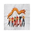 thumbnail image 1 of Dragon Head Scarf, Men in a Chinese Parade Art, Head Wrap, 3 Sizes, by Ambesonne, 1 of 2