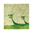 thumbnail image 1 of Dragon Head Scarf, Tatsu Mythical Animal, Head Wrap, 3 Sizes, by Ambesonne, 1 of 2