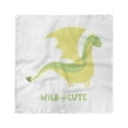 thumbnail image 1 of Dragon Head Scarf, Typography and Fantasy Dino, Head Wrap, 3 Sizes, by Ambesonne, 1 of 2