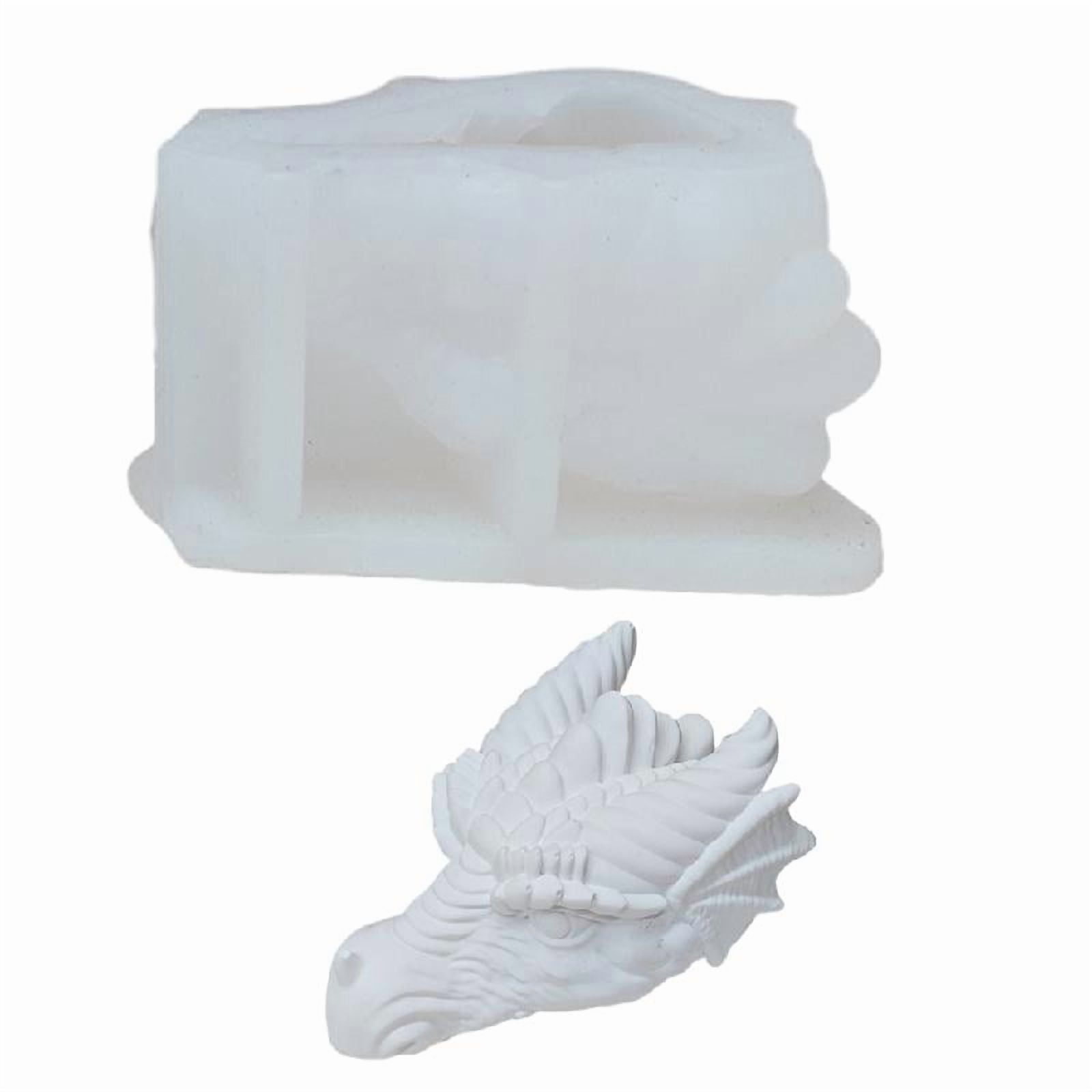 Dragon Head Silicone Molds Candle Molds for Candle Soap Home Decoration