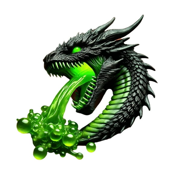 Dragon Keychain under $5! CQCYD Dragon Breath Keychain for Backpack, Acrylic Pendant with Mythical Design, Fantasy Themed Bag Charm for Gift and Collection