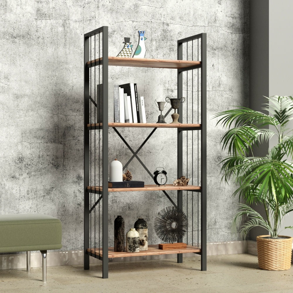 Dragon Larken Oak,Grey Bookshelf