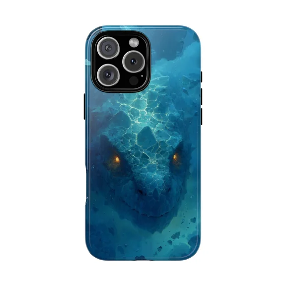 Dragon Leviathan Mythical Titan Scene Case for iPhone 17 11 12 13 14 15 16 Pro Max