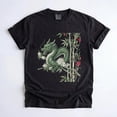 thumbnail image 1 of Dragon Mahjong T-Shirt, Bamboo Tile Graphic Tee, Mahjong Game Night Shirt, Funny Game Lover Gift, 1 of 4